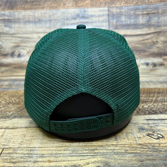 Dumb & Dumber Kick His Ass Seabass Mens Trucker Hat Green Snapback Fishing Cap - Picture 5 of 8